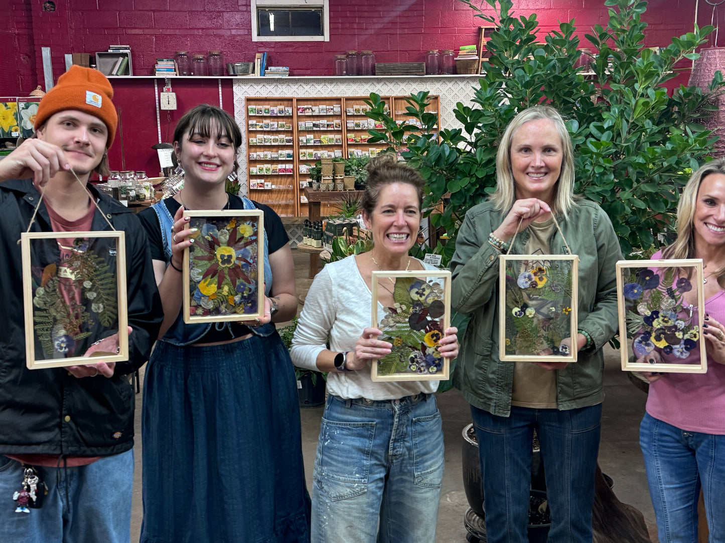 Botanical Frames Workshop- October 16th, 6:30am