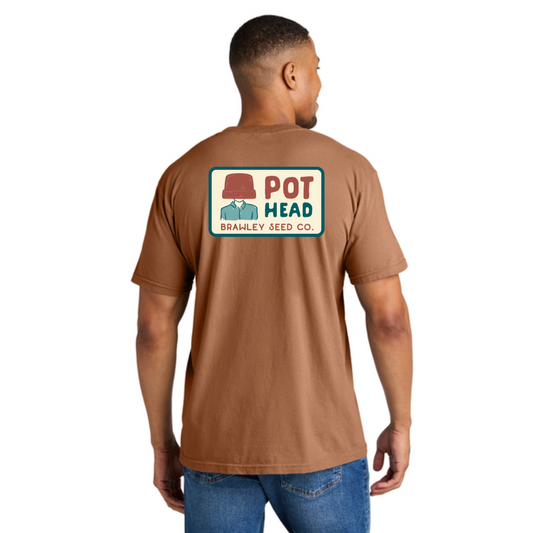 Pot Head Brawley Seed T-Shirt- Multiple Colors Available | Brawley Seed Co.