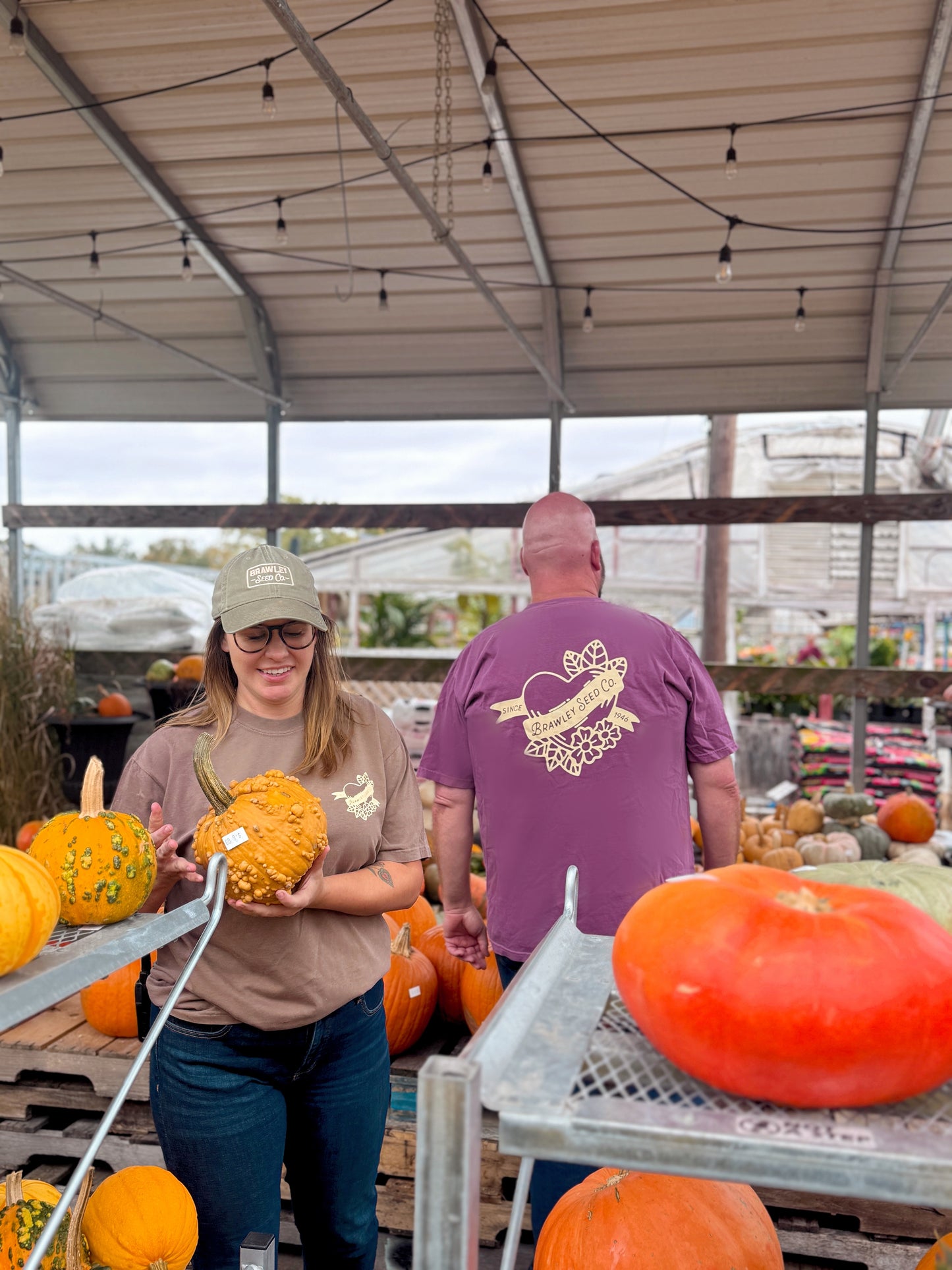 Brawley Seed Co. Heart & Bloom Tee