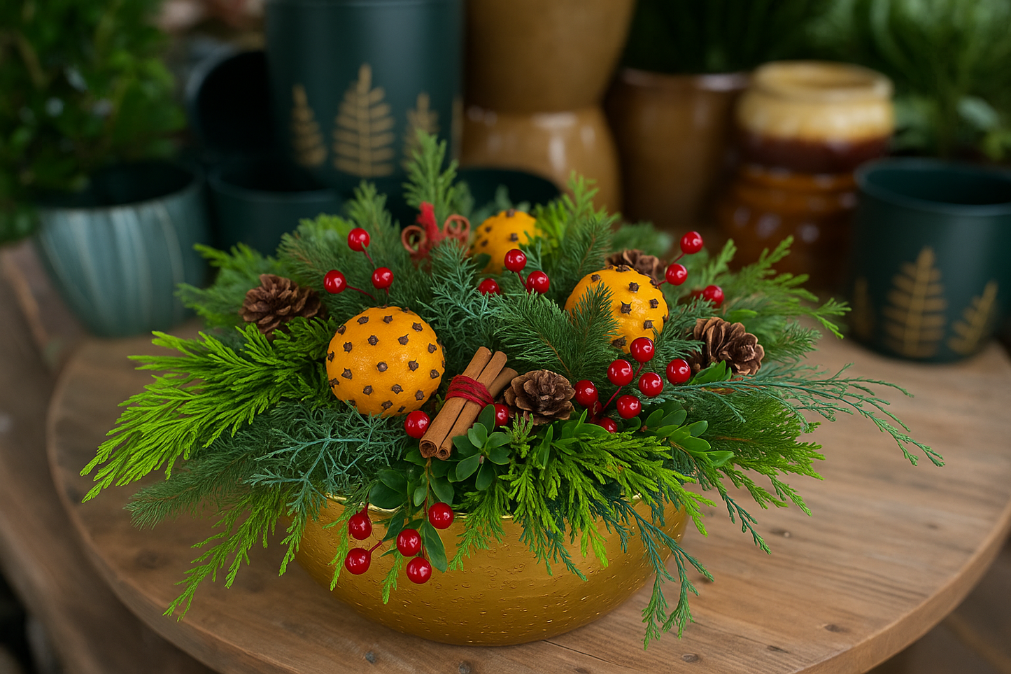 Pomander Bowl: Fragrant Winter Arrangement Workshop (Dec 5th, 6:30PM)