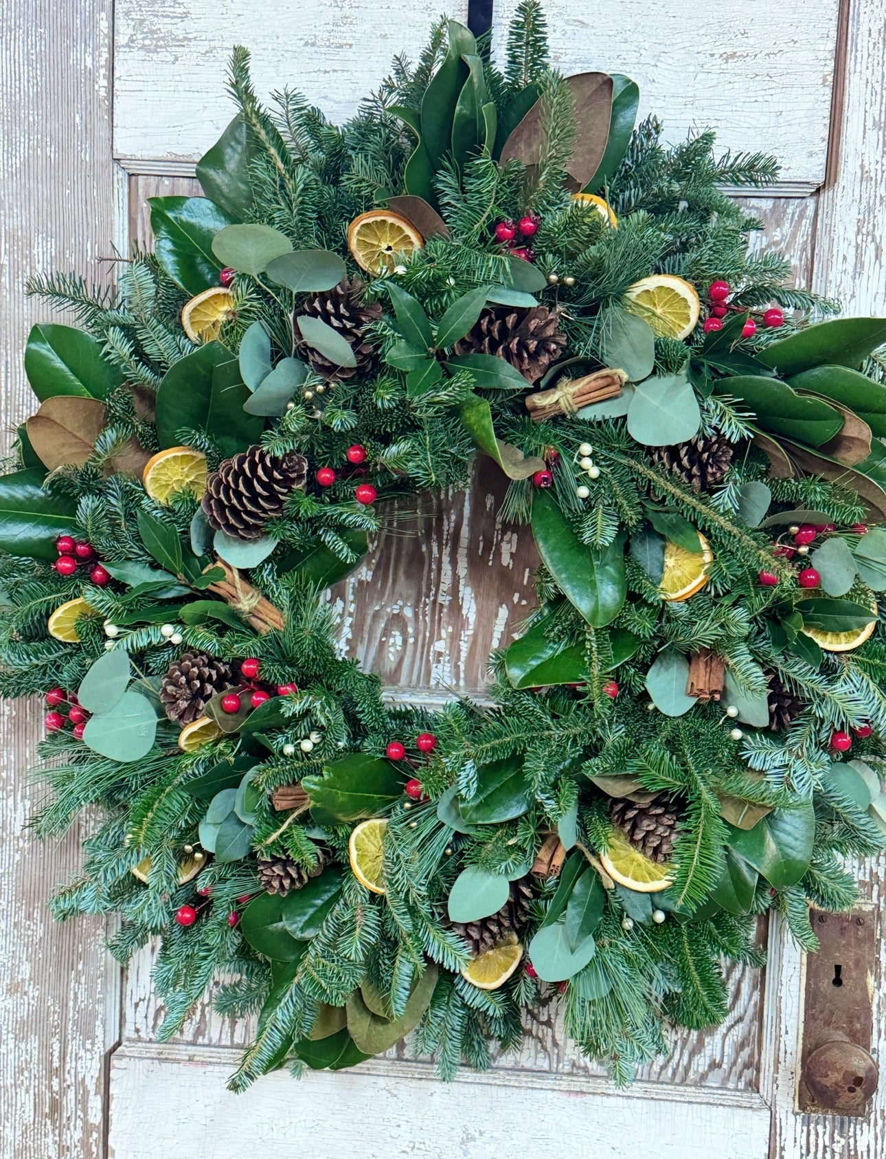 Old Salem Style: Colonial Wreath Workshop (Dec 4th, 6:30pm)