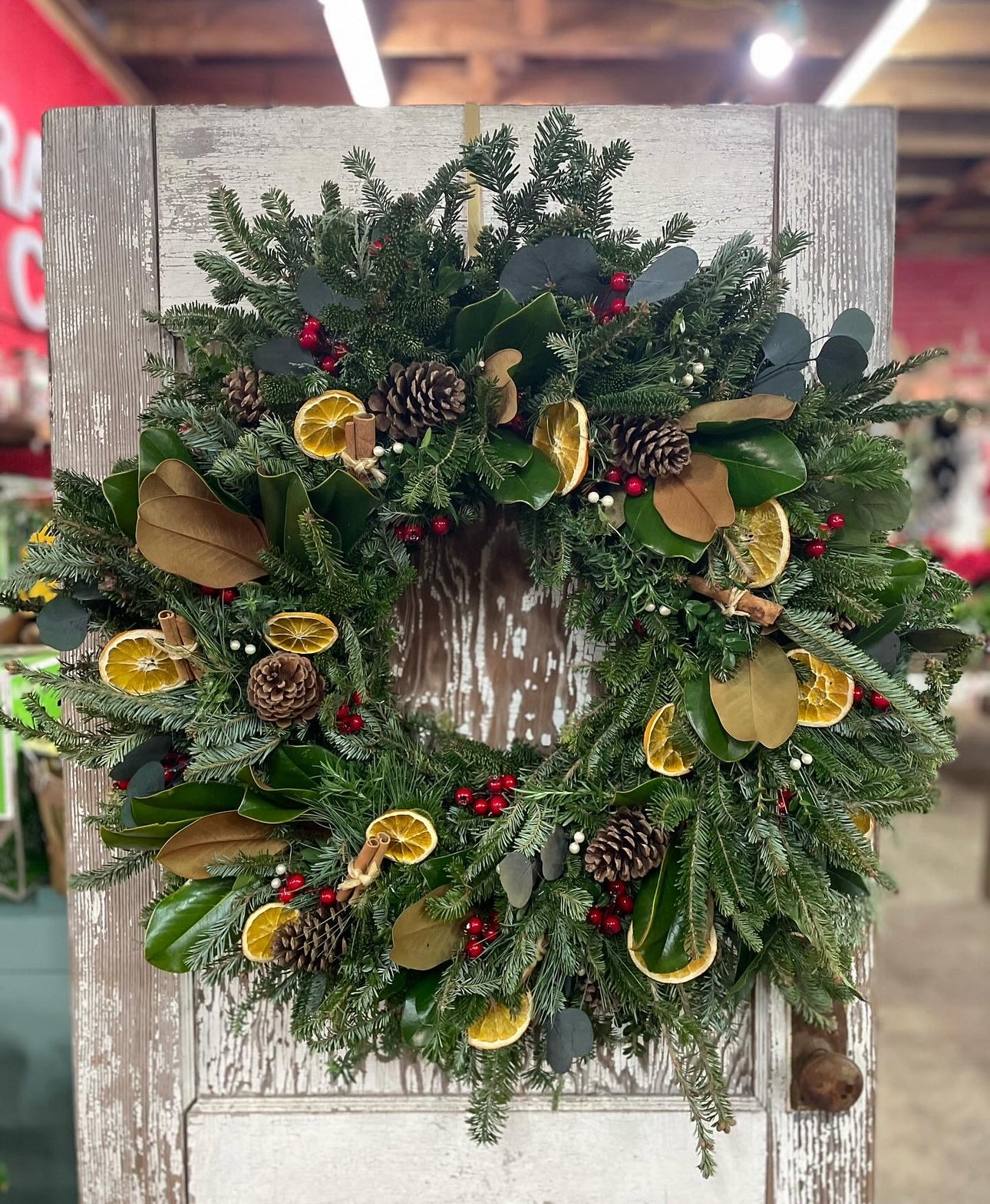 Old Salem Style: Colonial Wreath Workshop (Dec 4th, 6:30pm)