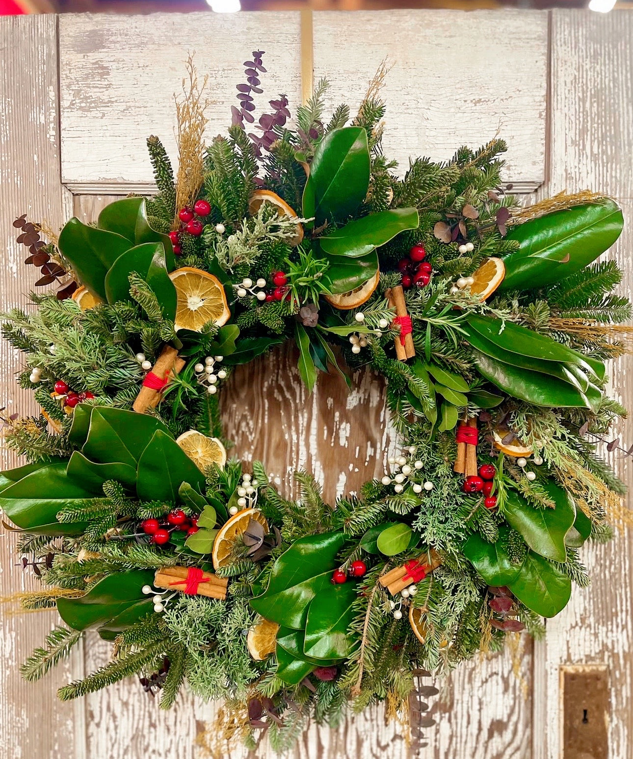 Old Salem Style: Colonial Wreath Workshop (Dec 4th, 6:30pm)